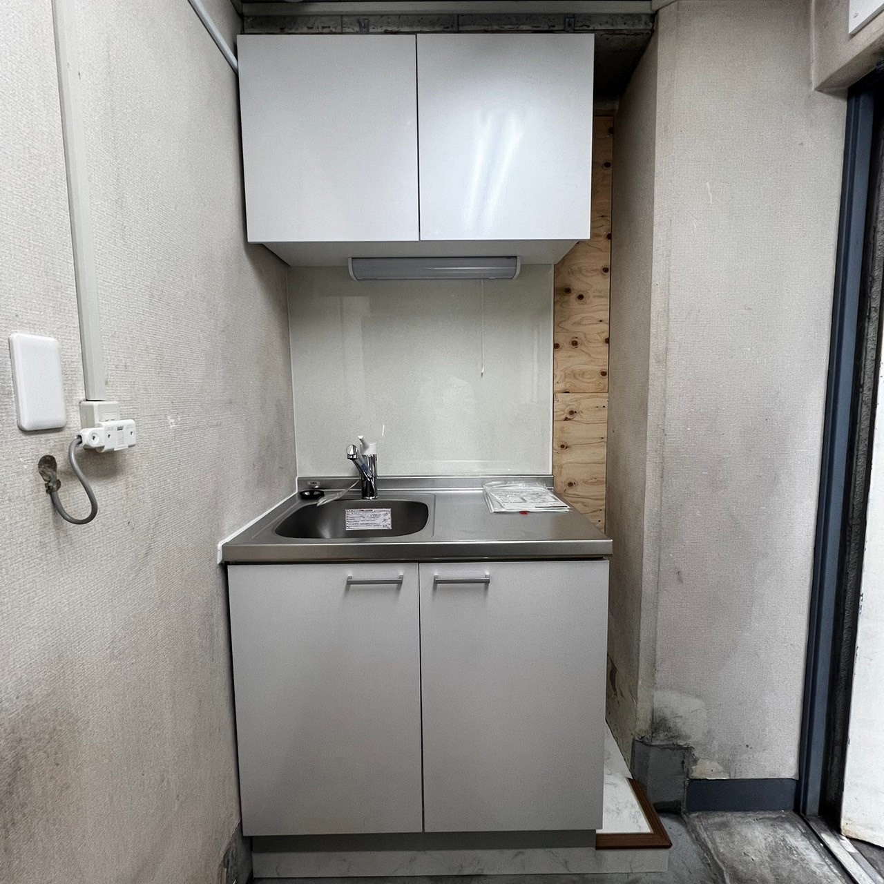 見た目も可愛いミニキッチン